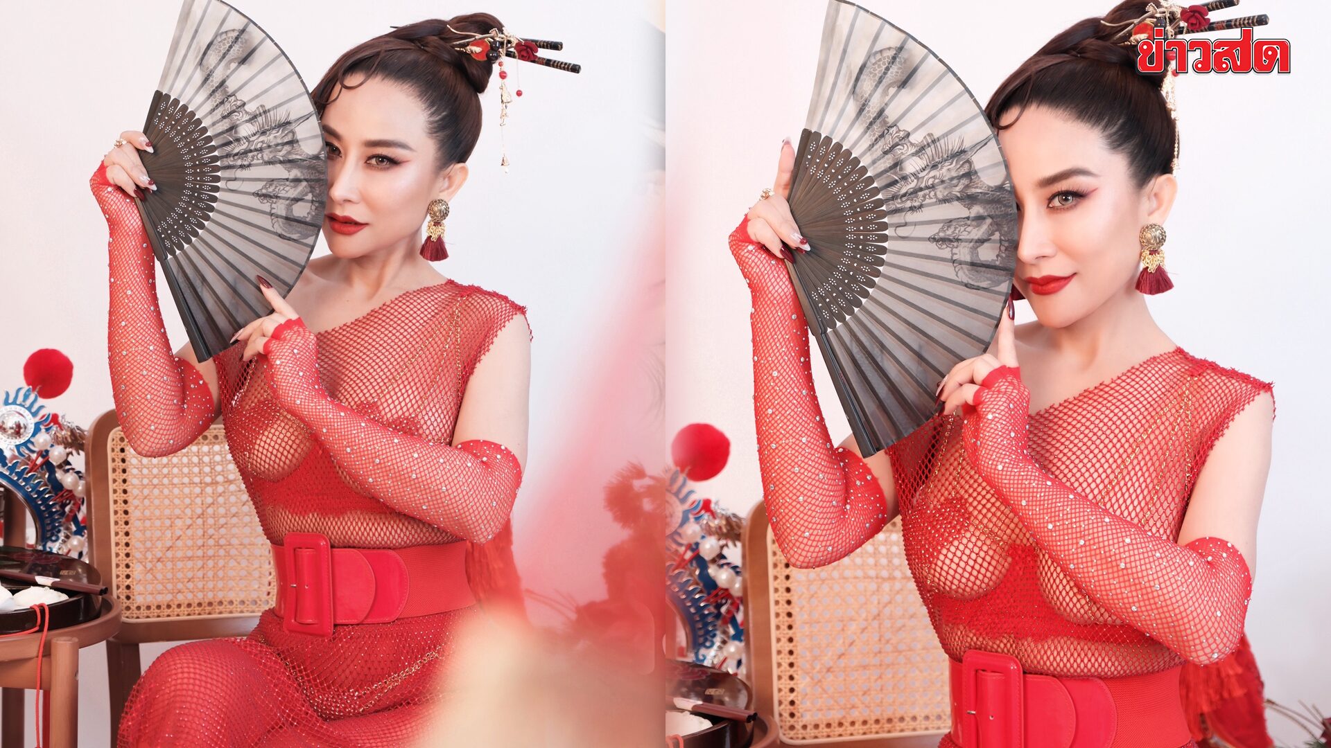 Lala Debuts Chinese New Year Look with Sizzling Makeover!