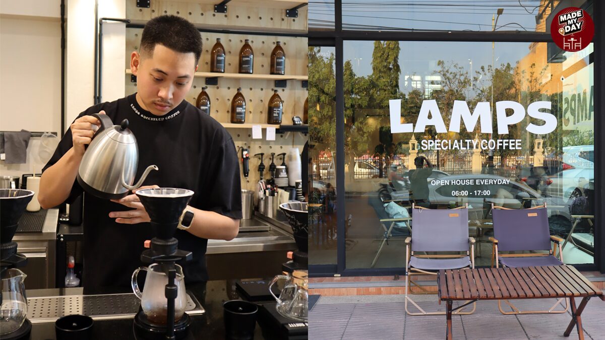 Lamps Specialty Coffee: A Camping-Style Cafe with Phra View in Nakhon Pathom