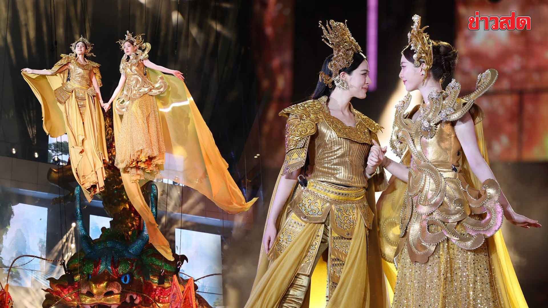 No Denying It! 'Ling-Om' Smile and Confirm Truly 'Graceful Arrival' with Dramatic Aerial Sling Performance