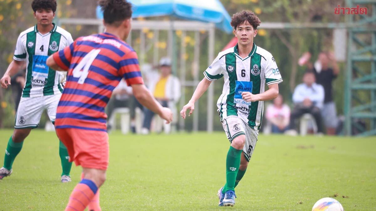 Morn Thong Wittaya Crushes Sam Khok in Madame Cup Football Tournament