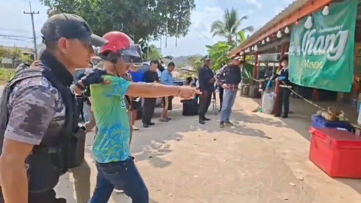 Phayao Shooting: Man Arrested After Torching Shop and Shooting Father-in-Law