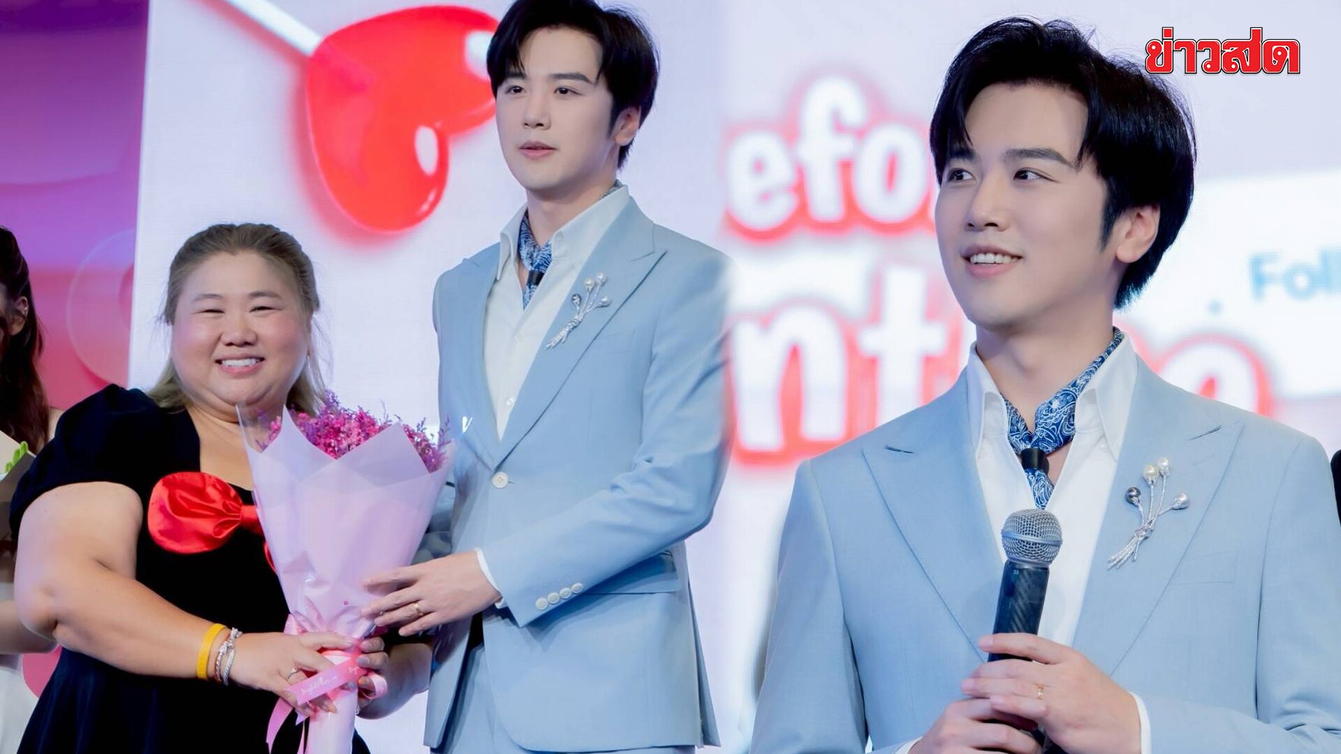 Zhang Nan Visits Thailand! Joins Launch of 'Pan Duang Jai Signature'