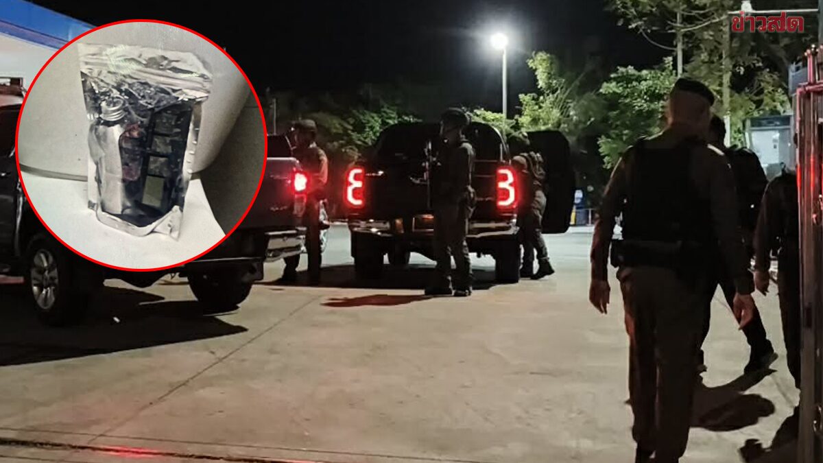 Attackers Cause Chaos in Pattani, Planting Two Improvised Explosives at Same Gas Station Chain - Authorities Defuse Devices in Time