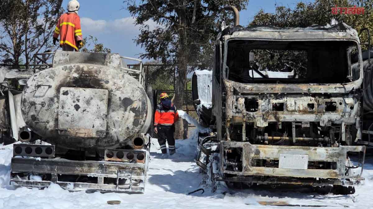 Oil Tanker Explosion Near Fuel Station Claims One Life, Damages 4 Vehicles