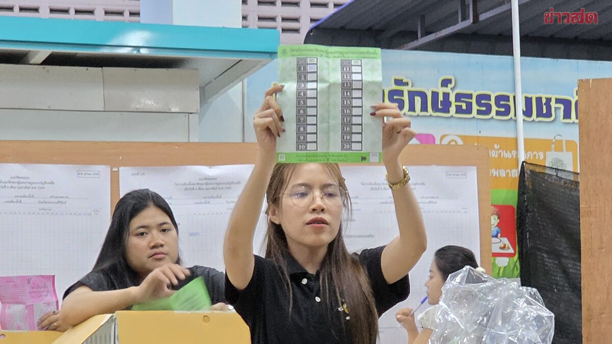 Electoral Commission District 1 of Prachuap Khiri Khan Announces Recount of Two Voting Units on Feb 26