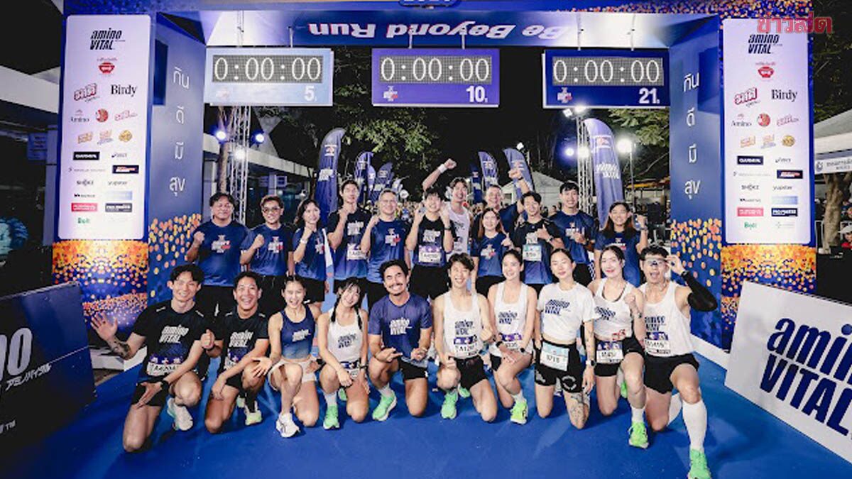 Exciting Ajinomoto Run Attracts Over 4,500 Participants on Bangkok Landmark Routes