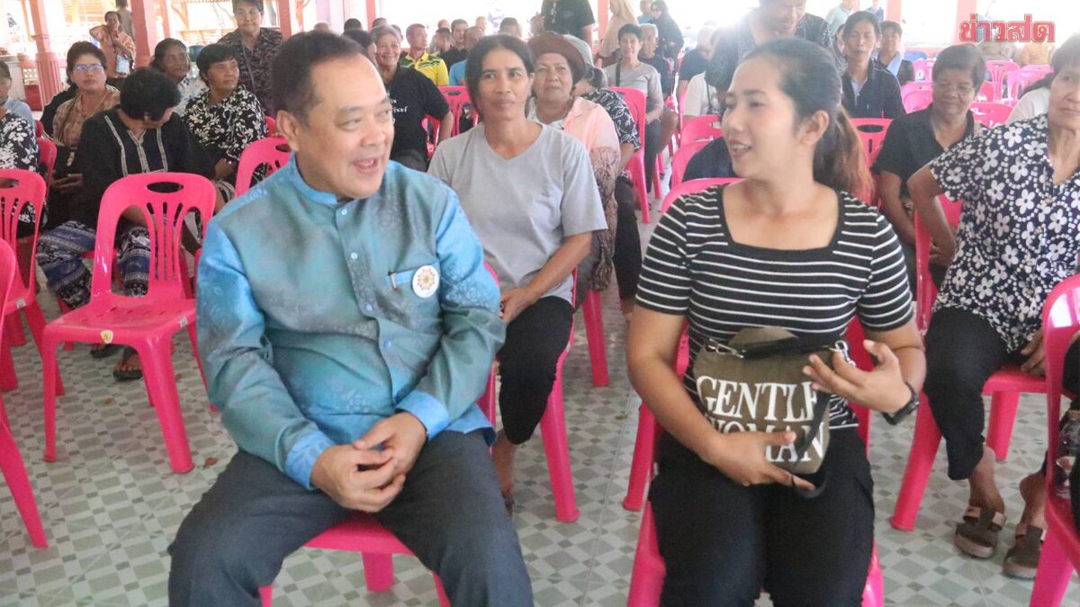 Pol. Col. Thawi Visits Buddhist Communities, Proposes Policies to Address Livelihoods and Reduce Fuel Prices in Southern Border Provinces
