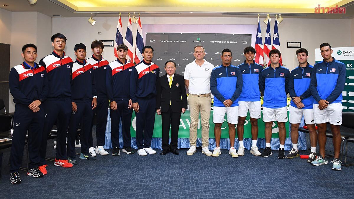 Davis Cup Thailand Ready: Captain Bharadorn Aims for 3 Points - Maximus Confident in Playoff Opener