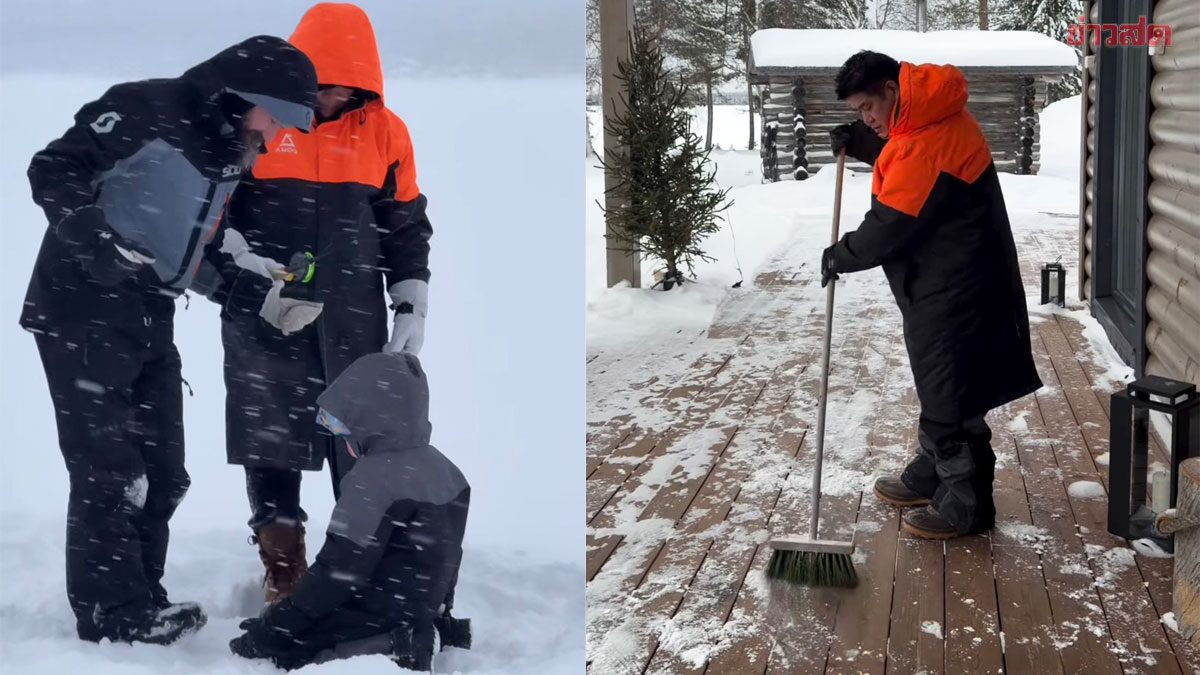 Thammanas Vacations with Family, Enjoying Northern Lights in Finland Amid Opposition Party News