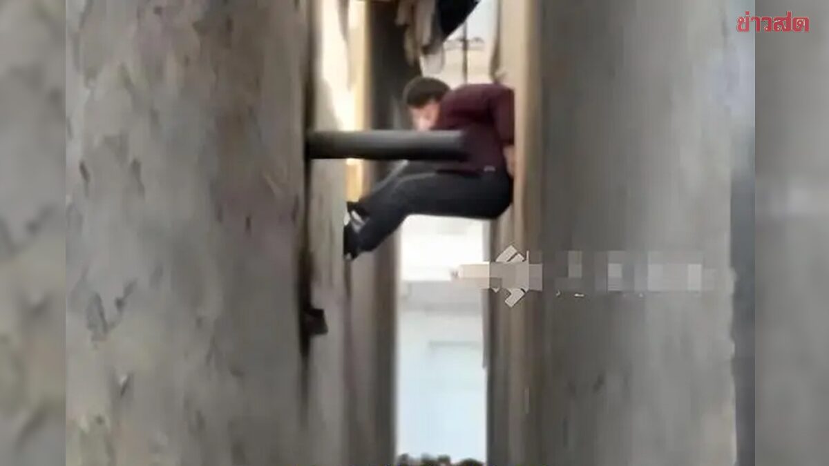 Still Agile! 68-Year-Old Chinese Grandma Forgets House Keys, Climbs 5-Meter Wall with Ease