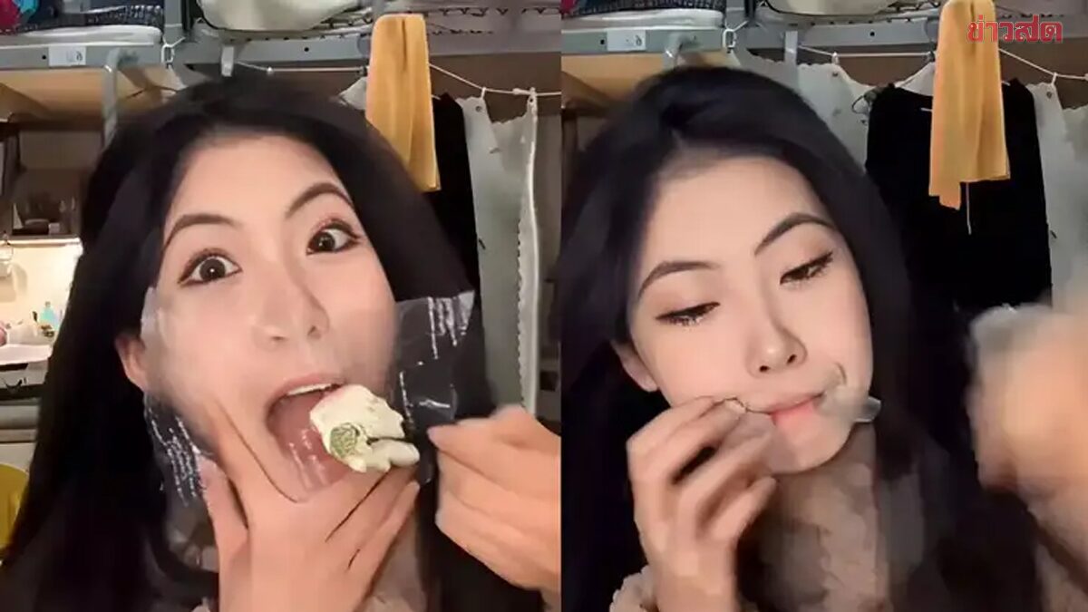 New Chinese Trend: Eating Through Plastic Wrap for Extreme Weight Loss
