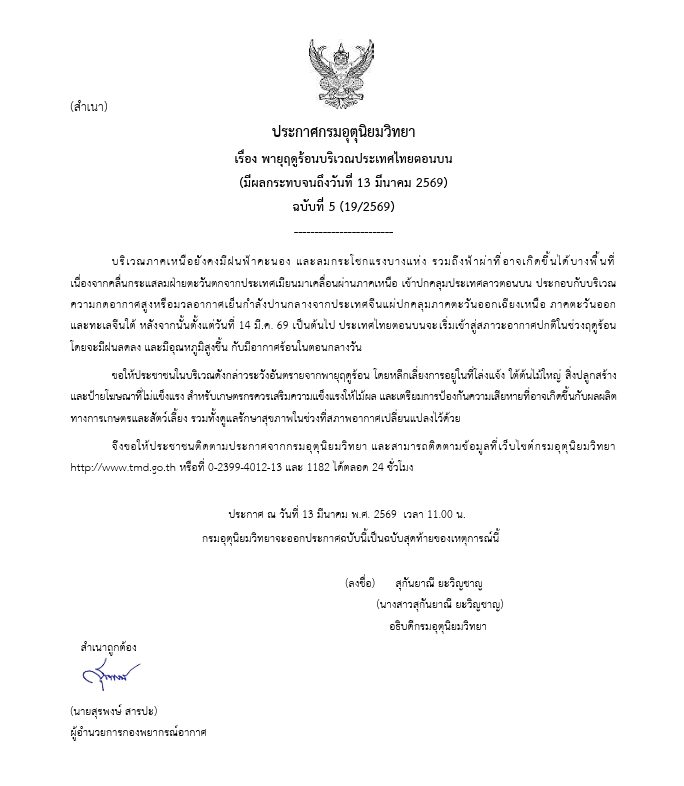 กรมอุตุฯ