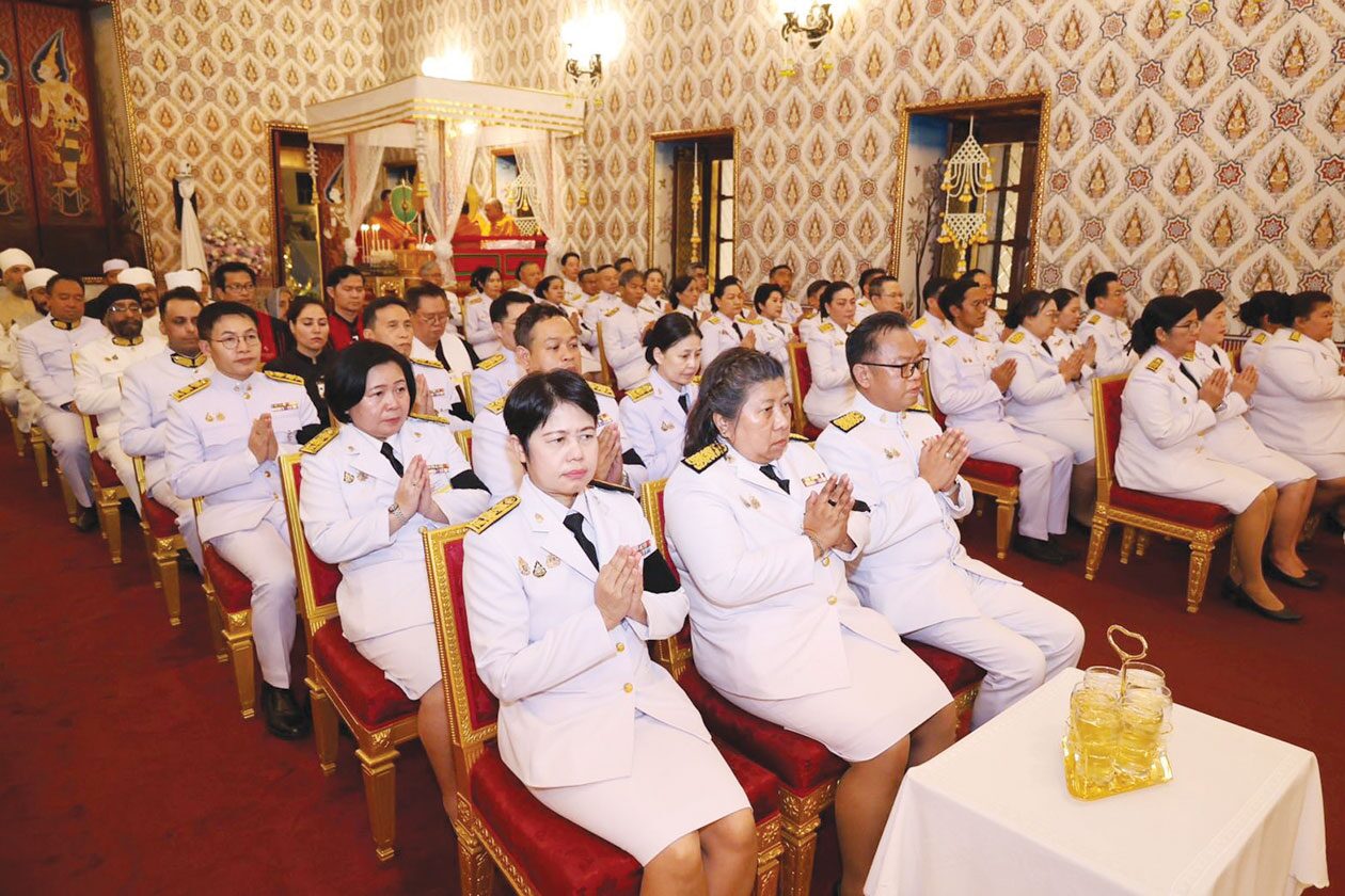 สดจากหน้าพระ-ถวายสมเด็จพระพันปีหลวง บำเพ็ญกุศล‘พระพิธีธรรม’