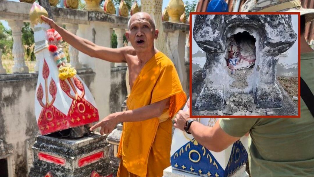 โจรใจบาป บุกทุบ อัฐิธาตุ ผู้ล่วงลับ พังยับกว่า 100 จุด คืนเดียว2วัด วอนตร.เร่งจับตัว 