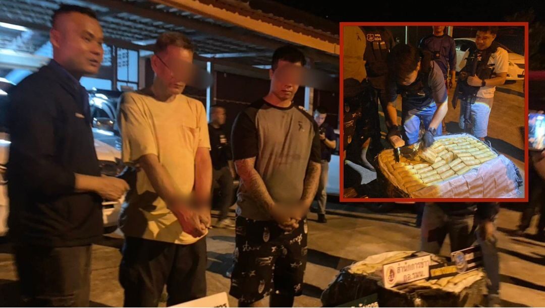 ตชด.ภ.2 ไล่ล่า แก๊งขนยาเสพติด จับคารถกระบะ รวบ 2 ผู้ต้องหา ยึดยาบ้า เกือบ 4 ล้านเม็ด