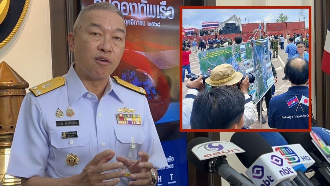 ทร.โต้เขมร วางคอนเทนเนอร์ชายแดน ‘ไม่ละเมิดอธิปไตย’ ชี้ ทำตามข้อตกลง-สกัดยั่วยุ