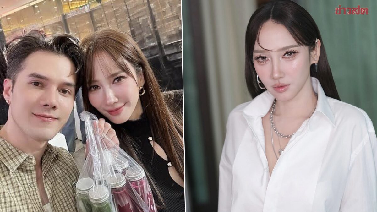 Aum Patcharapa Clears Up Rumors About Her Relationship with Mik Thongraya