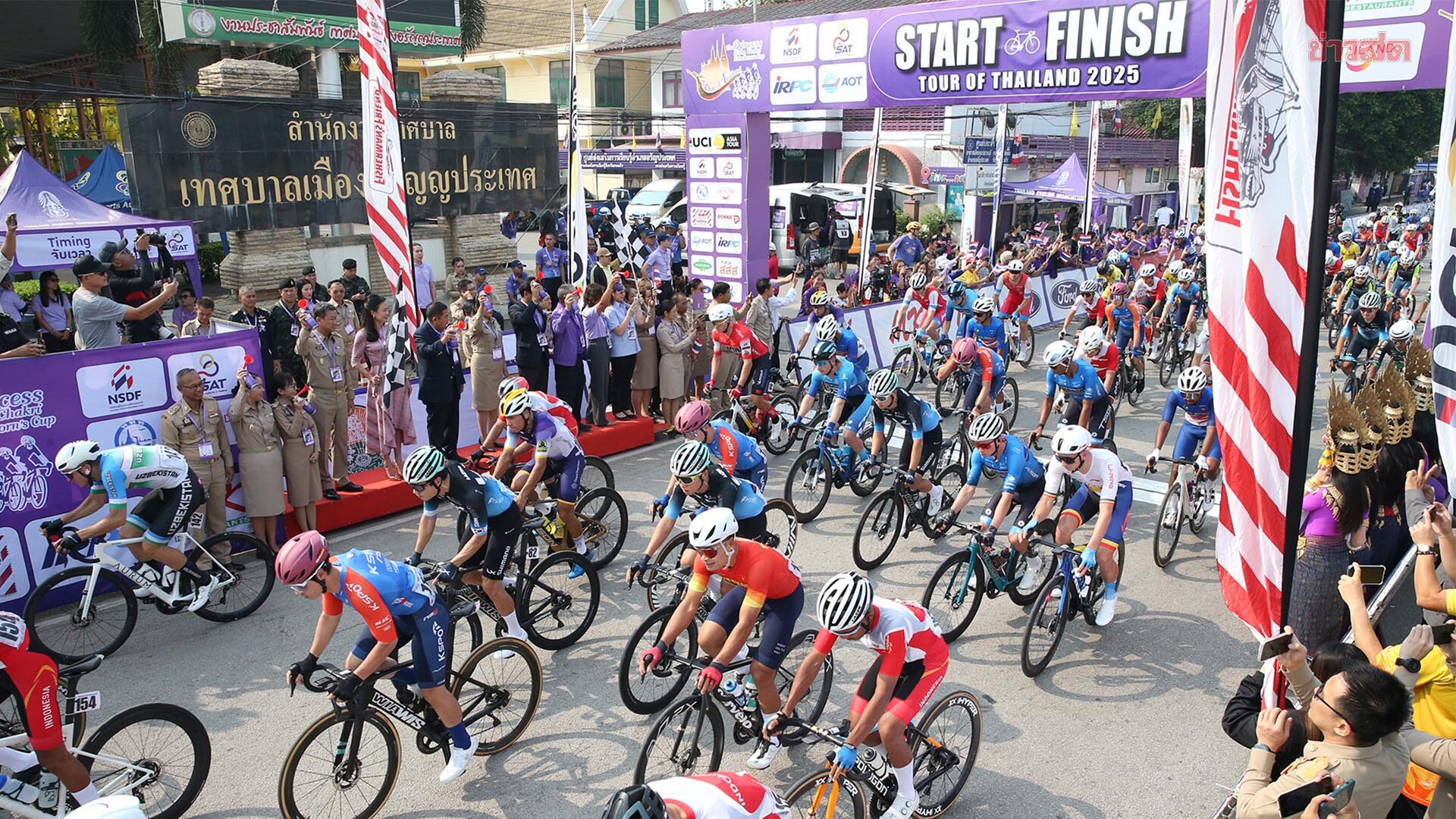 พ่อเมือง หนองคาย-อุดรธานี พร้อมต้อนรับนักปั่นนานาชาติ ชิงชัยศึก ทัวร์ ออฟ ไทยแลนด์