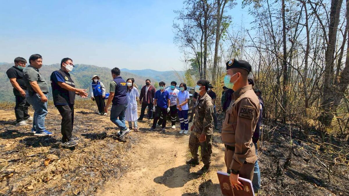 เจอร่างตาแล้ว หลังหายไปเอาหวายในป่านาน 4 วัน เป็นศพตกผาสูงกว่า 4 เมตร