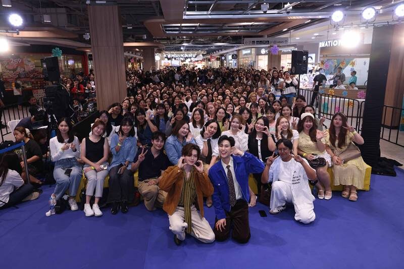 จูเนียร์-มาร์ค รวมพลังแฟนคลับ สร้างปรากฎการณ์รักษ์โลก