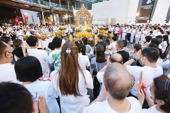 ชวนกันมา พากันมู(เตลู) - ไหว้‘ศาลท้าวมหาพรหม’ เทพผู้สร้างโลก-สรรพชีวิต