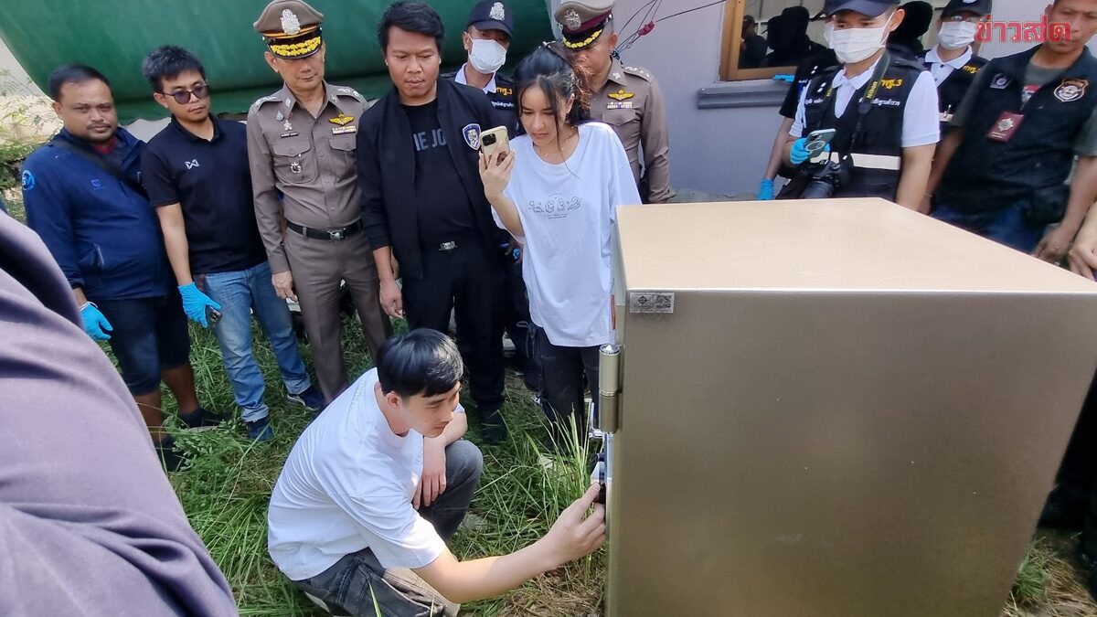 ด่วนเจอแล้ว ตู้เซฟ มดออย อินฟลูฯดัง ที่แท้ฝีมือช่างคอนโด เป็นคนก่อเหตุ