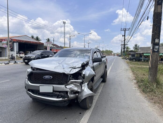 กระบะคันเกิดเหตุ
