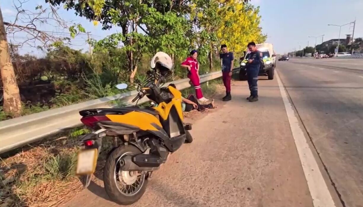 หนุ่มเสพยาบ้า เผาหญ้าข้างทาง เพ้อส่งวิญญาณญาติ เจอ จนท. ทำทีบ้า วิ่งหนีหายเข้าป่ารก