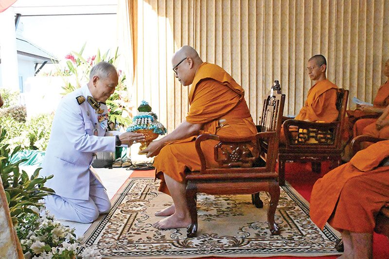 สดจากหน้าพระ - พิธีบรรพชาอุปสมบทหมู่