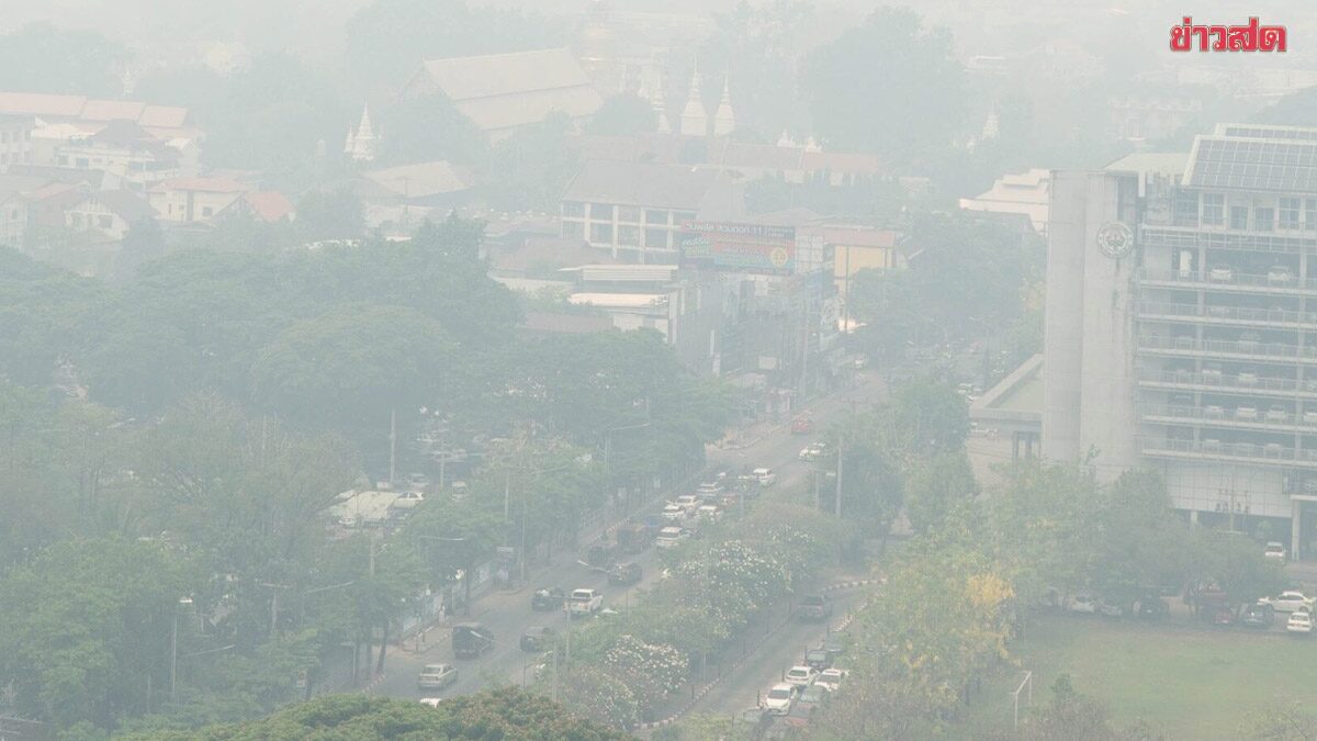 ฝุ่นพิษ PM2.5 ภาคเหนือวิกฤตต่อเนื่อง อีสานก็หนัก เปิดชื่อ 31 จังหวัด เกินมาตรฐาน