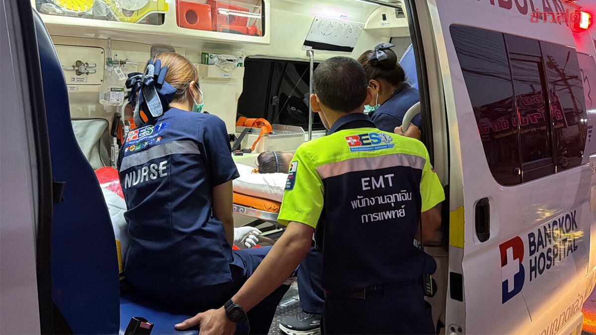 แก๊งเงินกู้ สุดโหด มาทวงแม่ค้าส้มตำ เงินขาด 40 บาท คว้าเก้าอี้ไม้ตีหน้า-ทุบหัว จนสลบคาที่