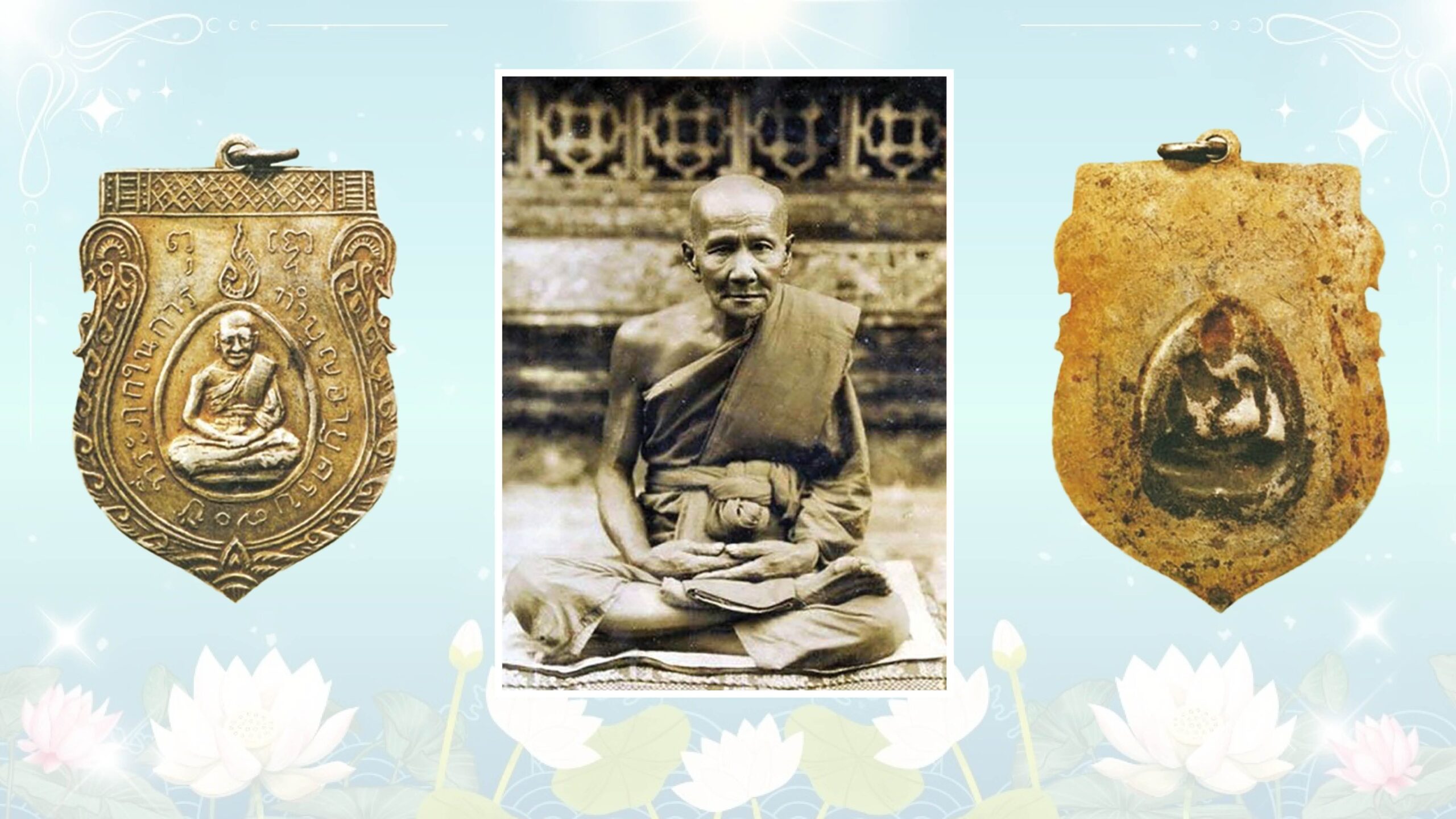 Sacred Objects News – Commemorative Medal Honoring the 70th Anniversary of Luang Pu Chu
