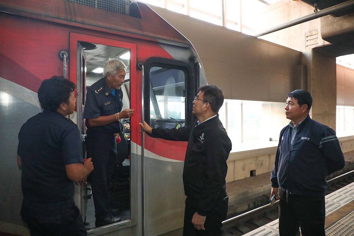 รฟท. ตรวจความพร้อมสถานีกลางกรุงเทพอภิวัฒน์ รองรับคนเดินทางสงกรานต์ คาดวันนี้ทะลุแสนคน