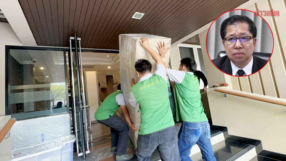 สันติ ไม่ได้ไปต่อ! เก็บของออกจากทำเนียบรัฐบาล เคลียร์ห้องรอรับ รมต.ป้ายแดง