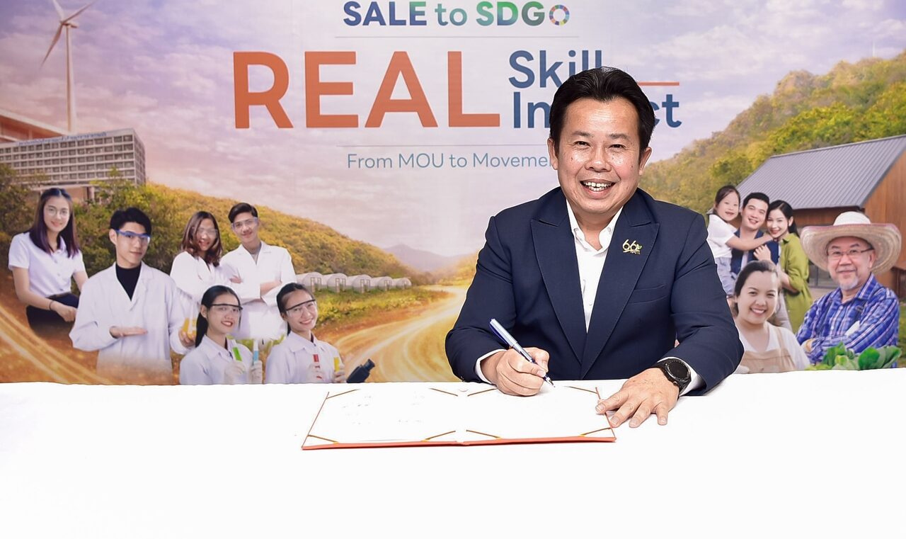 สจล. ลงนาม MOU สถาบันทิวา พร้อม 14 พันธมิตร ขับเคลื่อน ‘SALE to SDGs’