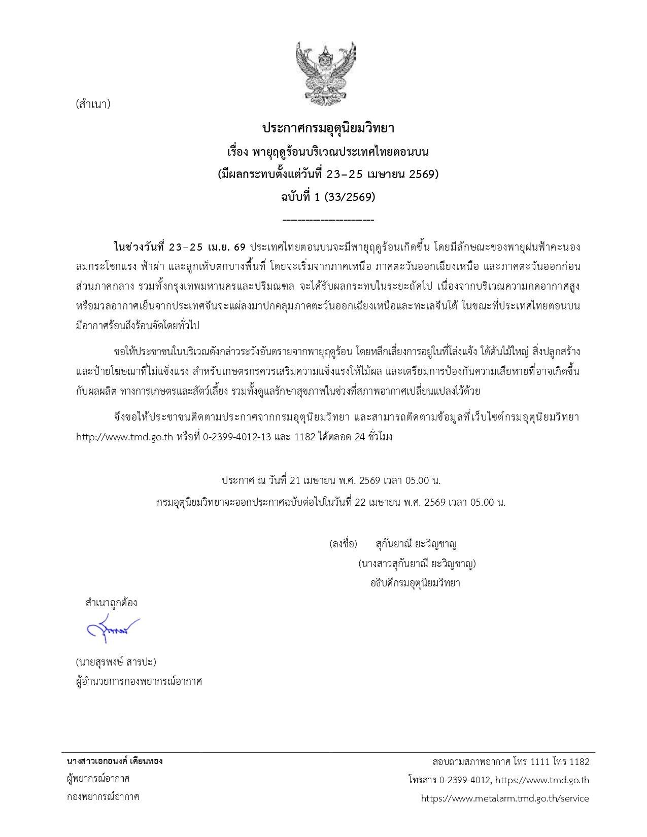 กรมอุตุฯ