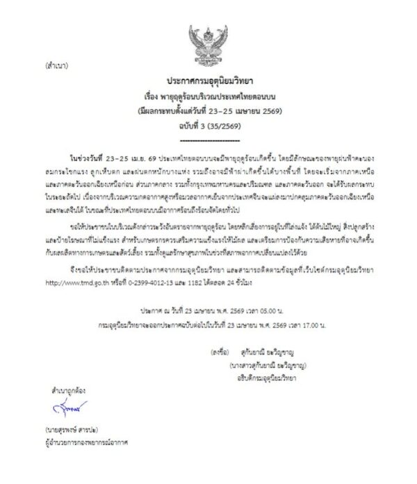 กรมอุตุนิยมวิทยา
