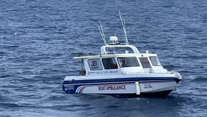 Thai rescue boat travels 60 nautical miles to save Cambodian sailor bitten by sea snake