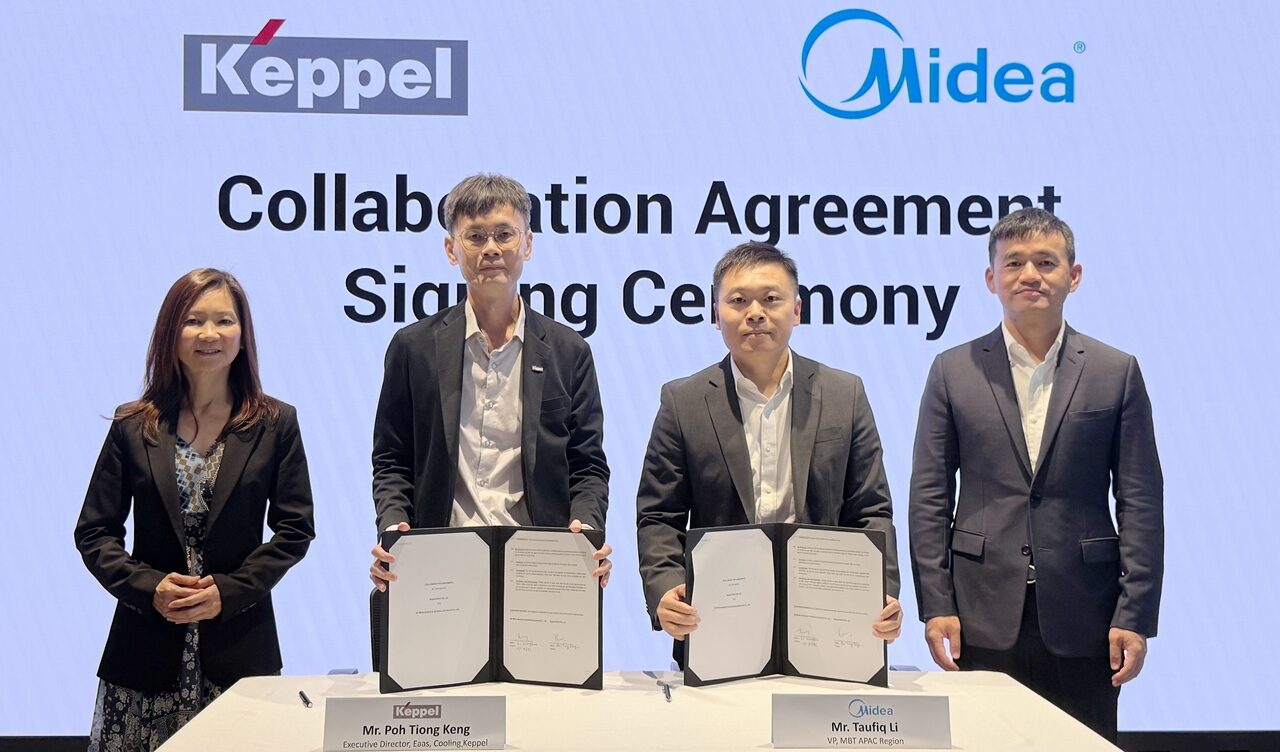 ไมเดีย – เคปเปล ลงนามความร่วมมือ สร้างโอกาสการพัฒนาโซลูชันระบบทำความเย็น