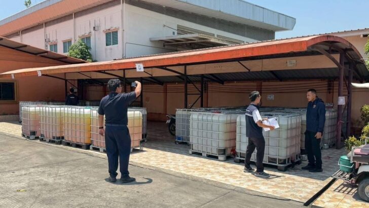 Malaysian businessman hiding 100,000 litres of diesel underground in Songkhla