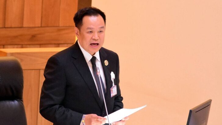 Anutin pledges border wall, speeds up MOU2001 termination study