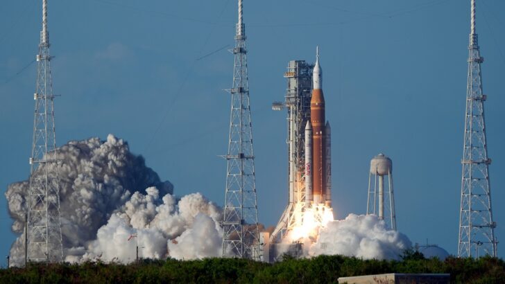 Artemis II astronauts bound for moon after rocketing away on NASA’s first lunar voyage in decades
