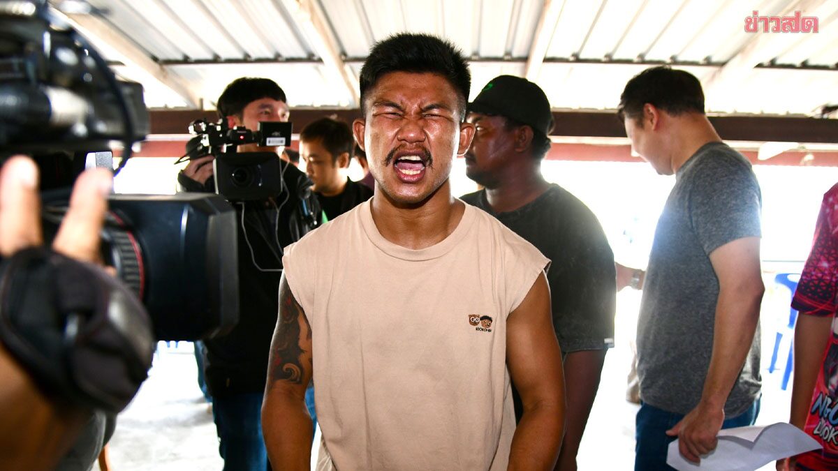 รถถัง เผยถึงน้ำหนักช่วงโค้งสุดท้ายก่อนดวล ทาเครุ ศึก ONE Samarai1