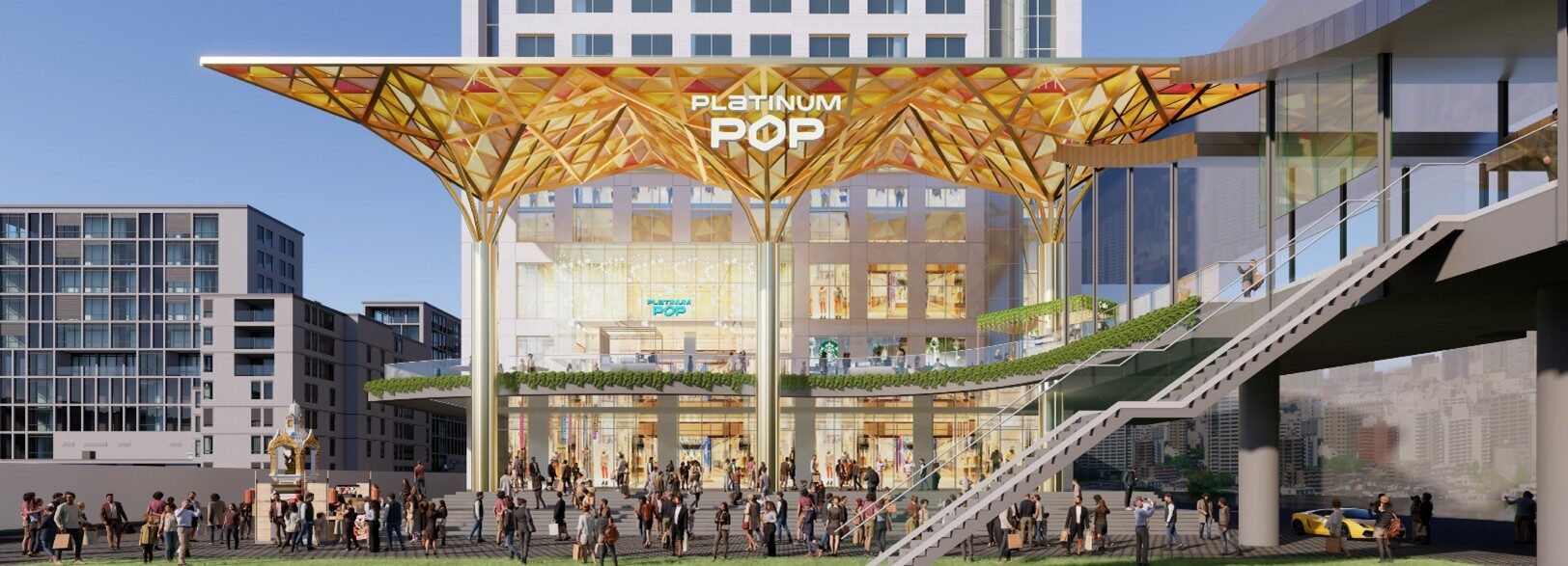 แพลทินัม กรุ๊ป ปักธง “The Neighbourhood of Platinum” พร้อมรีแบรนด์เผยชื่อ “PLATINUM POP”