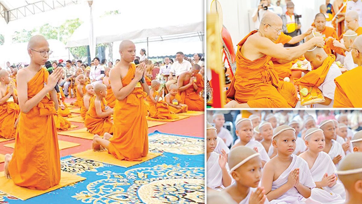 สดจากหน้าพระ – สงขลาจัดบวชภาคฤดูร้อน ชู‘ปลูกต้นกล้า ในนาบุญ’