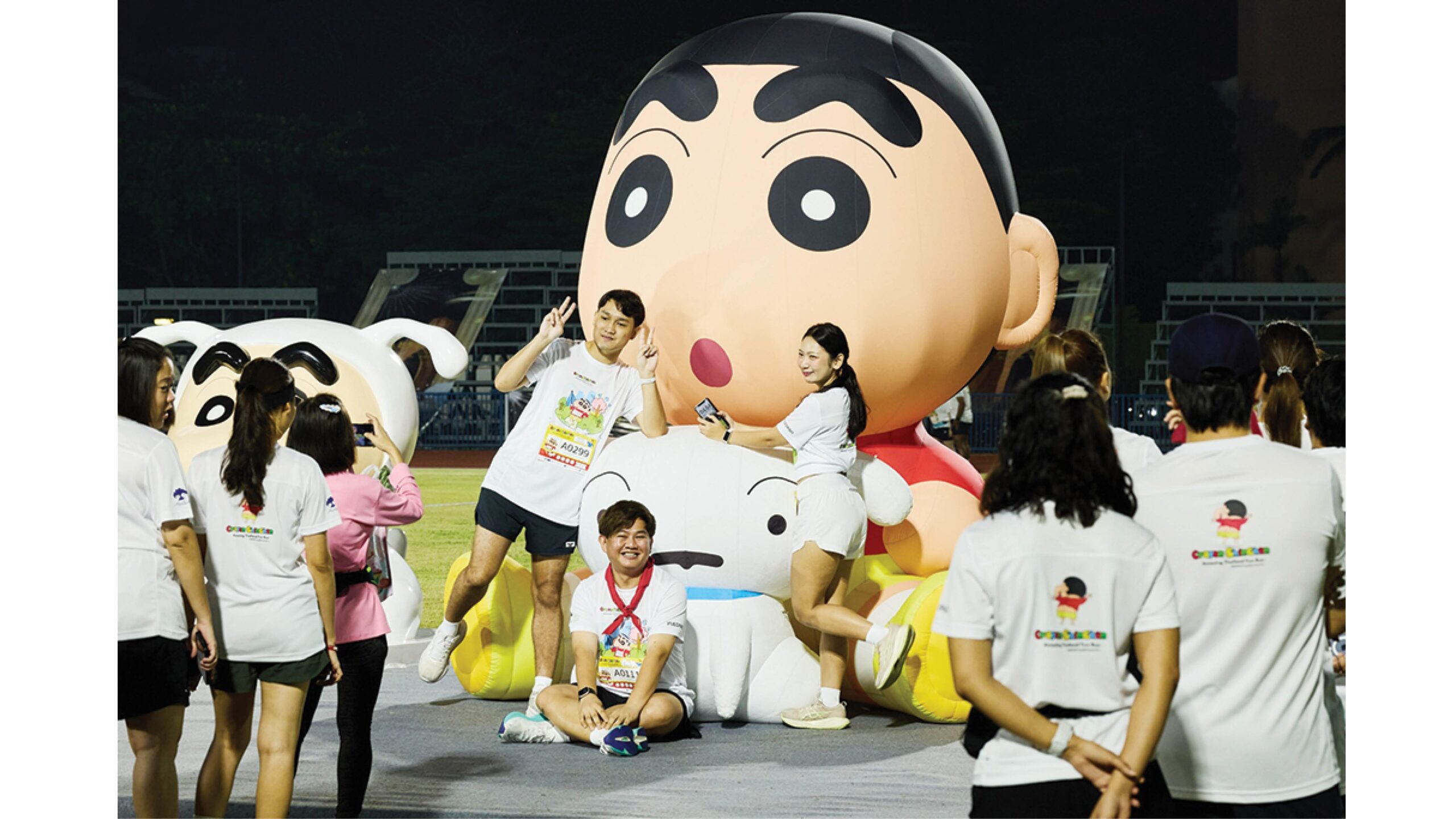 สดจากเยาวชน – สาวกชินจังร่วมวิ่ง  ก้าวเพื่อน้องปีที่ 6