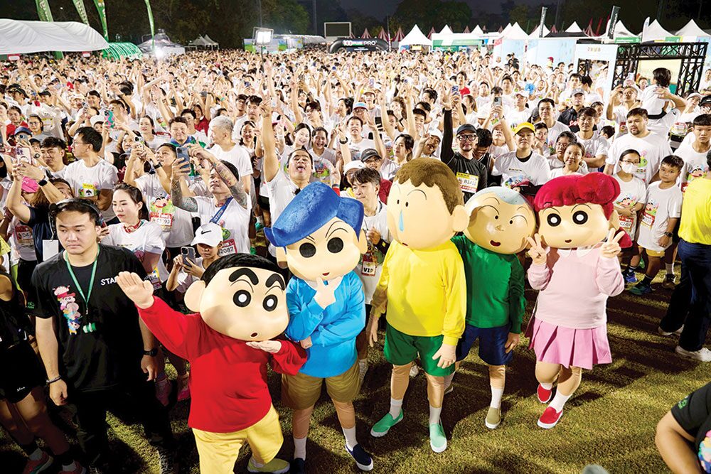 สดจากเยาวชน - สาวกชินจังร่วมวิ่ง ก้าวเพื่อน้องปีที่ 6