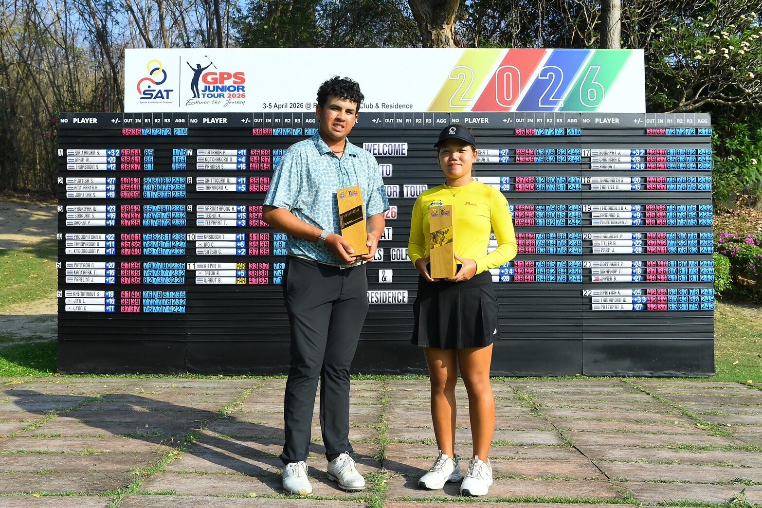 เทโอ-สิริกร คว้าตำแหน่งผู้เล่นยอดเยี่ยมประจำปี กฤษภาส เพลย์ออฟ แชมป์ เอสเอที-จีพีเอส