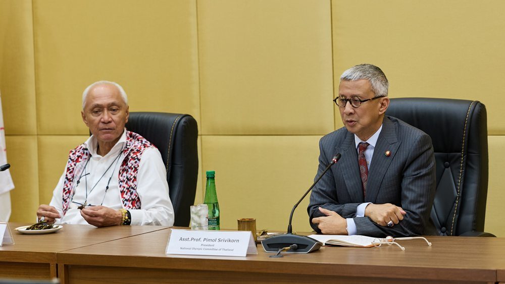 คณะกรรมการโอลิมปิคแห่งประเทศไทย ประสานความร่วมมือ เสนอตัวเป็นเจ้าภาพแข่งขันกีฬาเยาวชน โอลิมปิกเกมส์