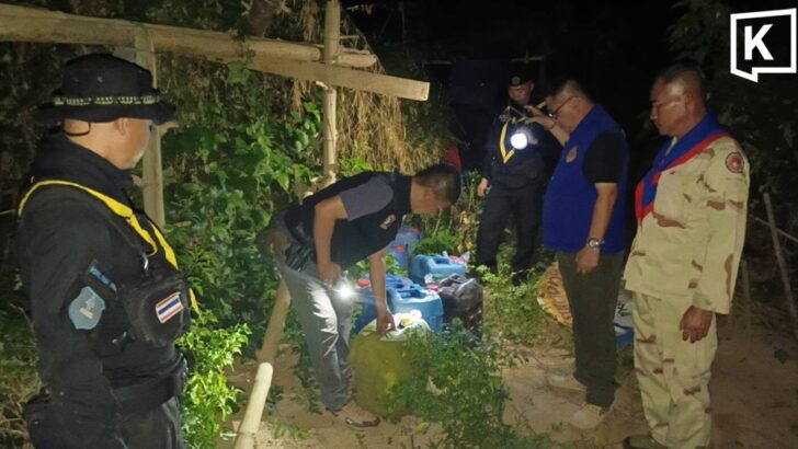 Thai officials seize fuel bound for Myanmar at border